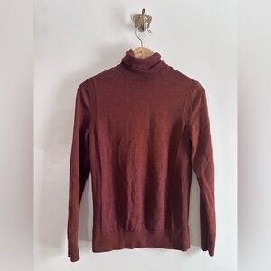 EXPRESS Merino Wool Sweater in Chocolate Brown size S